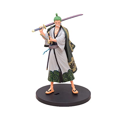 Jilijia Vinsmoke Sanji, Monkey D Luffy, Usopp, Roronoa Zoro, Nami figura de acción estatuilla de pie Kimono modelo de Navidad regalos de cumpleaños para coleccionables adornos (exquisita caja, 15 cm)