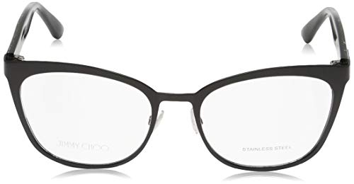 Jimmy Choo Brillengestelle Jc189-Ns8-53 Damen Monturas de Gafas, Negro (Schwarz), 53.0 para Mujer