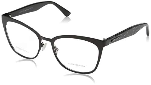 Jimmy Choo Brillengestelle Jc189-Ns8-53 Damen Monturas de Gafas, Negro (Schwarz), 53.0 para Mujer