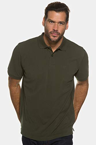 JP 1880 Poloshirt Piquee Polo, Grün (Oliv 44), XXXXXL para Hombre