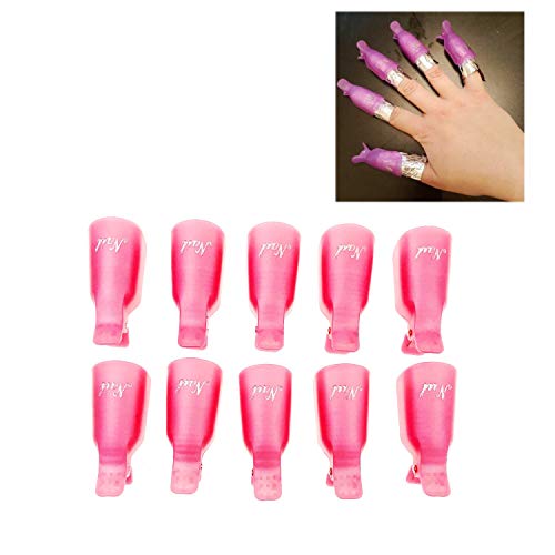 JZK 200 x Envolturas láminas de gel removedor esmalte uñas con almohadillas algodón, papel aluminio para eliminar el esmalte de uñas normal/gel, clips uñas, lima uñas y buffer, empuja cutícula