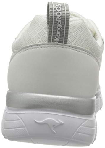 KangaROOS KR Mild, Zapatillas Mujer, White Vapor Grey 0001, 41 EU