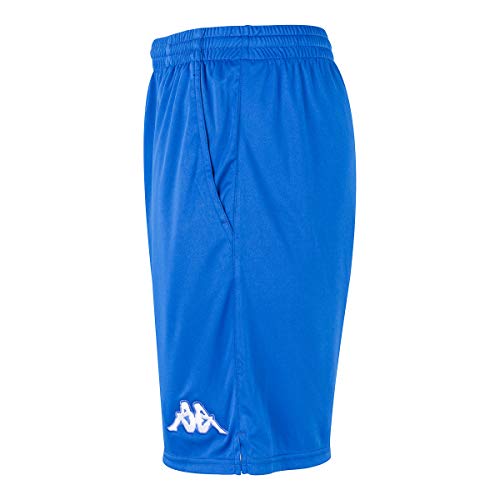 Kappa Logo ZENIO Pantalones Cortos, Hombre, Azul Claro, S