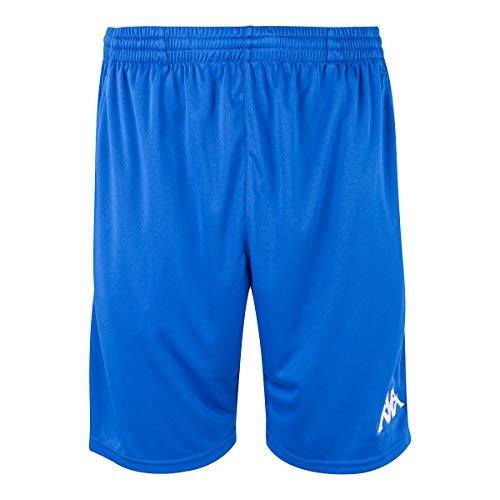 Kappa Logo ZENIO Pantalones Cortos, Hombre, Azul Claro, S