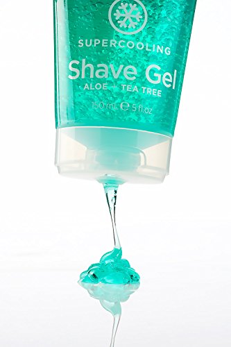 King of Shaves Supercooling Aloe Vera Shaving Gel for Men - 150ml | Mens Shaving Gel | Shave Care Products | Mens Shavecare | Shaving Cream | Shave Cream for Men