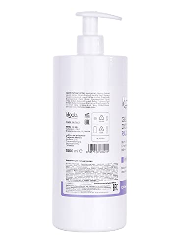 KLOOB Professional Gel de Ducha Reafirmante con Propiedades Anti-envejecimiento 1000 ml