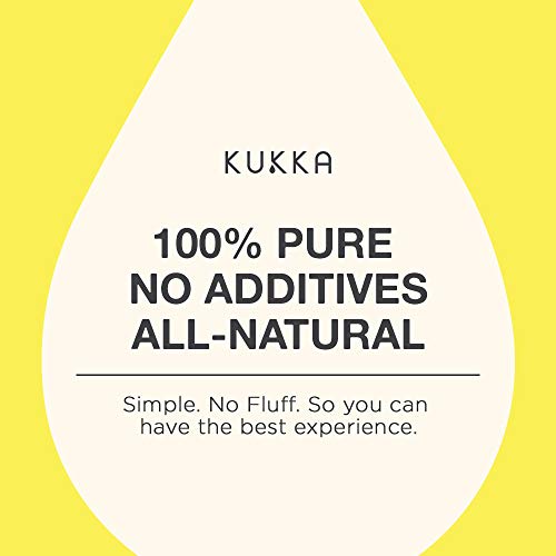 Kukka Ylang Ylang Aceite Esencial para el Cuidado de la Piel - Aceite Puro de Ylang Ylang para el Crecimiento del Cabello - 100 Aceites de Aromaterapia de Grado Terapéutico para Difusor - 10ml