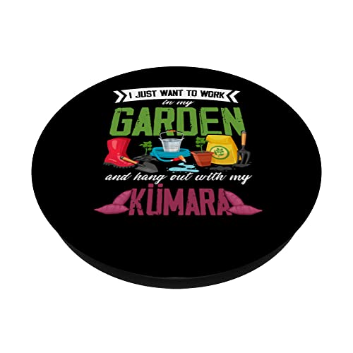 Kümar Amante de la Jardinería Jardinero Planta Hortalizas PopSockets PopGrip Intercambiable