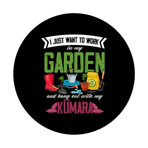 Kümar Amante de la Jardinería Jardinero Planta Hortalizas PopSockets PopGrip Intercambiable