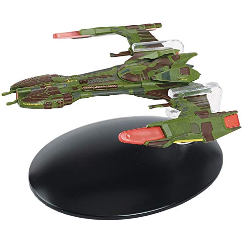 La colección oficial de Star Trek Online Starships | Mat'ha-Class Klingon Raptor con revista Número 12 por Eaglemoss Hero Collector