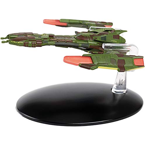 La colección oficial de Star Trek Online Starships | Mat'ha-Class Klingon Raptor con revista Número 12 por Eaglemoss Hero Collector