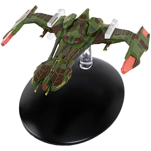 La colección oficial de Star Trek Online Starships | Mat'ha-Class Klingon Raptor con revista Número 12 por Eaglemoss Hero Collector