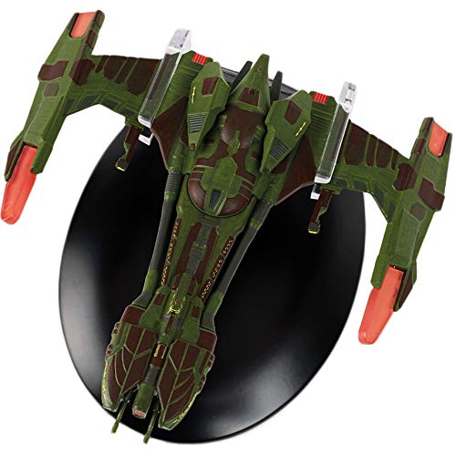 La colección oficial de Star Trek Online Starships | Mat'ha-Class Klingon Raptor con revista Número 12 por Eaglemoss Hero Collector