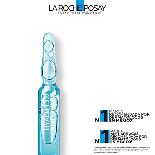 La Roche-Posay Hyalu B5 | 7 Ampollas, color Transparente, 7 Unidad, 1.8 ml