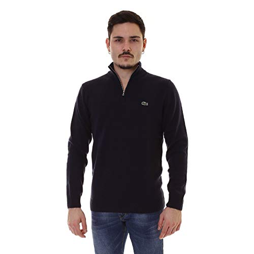 Lacoste AH1953 Suéter para Hombre, Marine, M