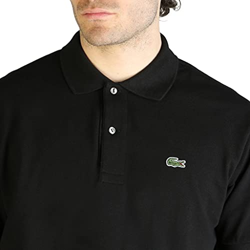 Lacoste L1212 Camisa Polo, Hombre, Negro (Noir), 3XL