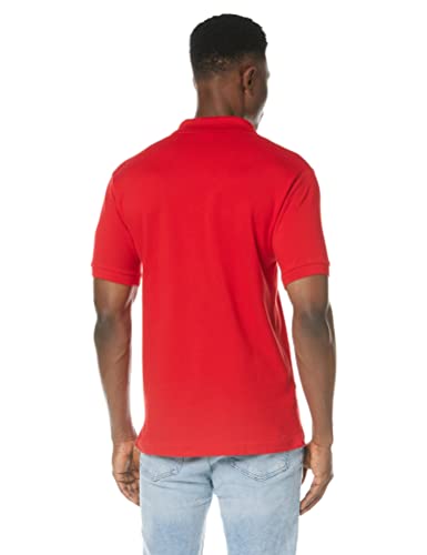 Lacoste L1212 Camisa Polo, Hombre, Rojo (Rouge), XL