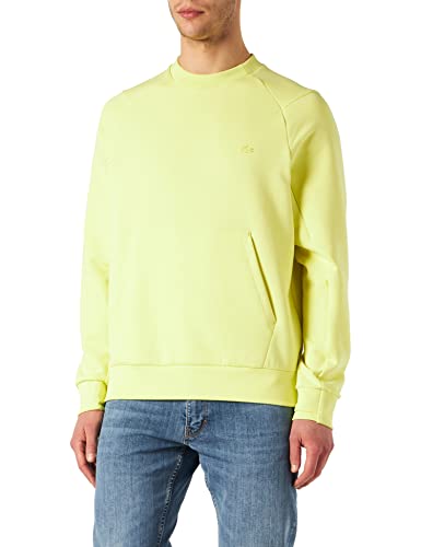 Lacoste SH2695, Sudadera Hombre, Amarillo (Limeira), XS