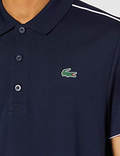 Lacoste Sport DH2094, Polo Hombre, Azul (Marine/Blanc), XL