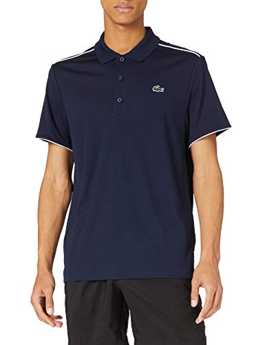 Lacoste Sport DH2094, Polo Hombre, Azul (Marine/Blanc), XL