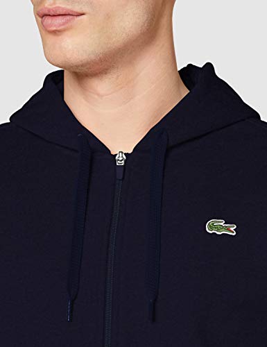 Lacoste Sport SH1551, Sudadera Hombre, Azul (Marine/Marine), XXL