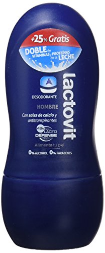 Lactovit Hombre, Desodorante roll-on, 3 Pack (3 x 50 ml)