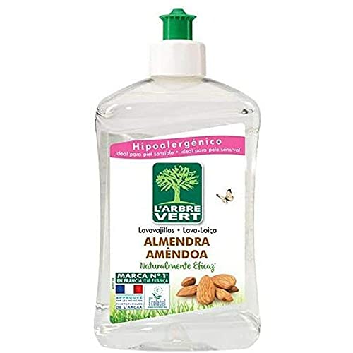 L'Arbre Vert Lavavajillas Almendras 500 Ml