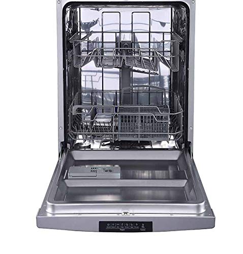 LAVAVAJILLAS ESTRECHO DIW-43SP INFINITON (A++/E, Display LED, Ancho 45cm, Control Electronico, Independiente) INOX