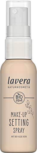 lavera Spray de maquillaje para refrescar - cosméticos naturales - vegano - libre de alcohol - libre de siliconas - apto para todo tipo de piel - aloe vera y gylcerin vegetal - 50ml