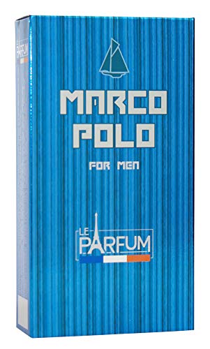 Le Parfum de France Marco Polo Eau de Toilette para hombre, 75 ml