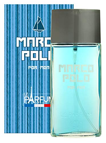 Le Parfum de France Marco Polo Eau de Toilette para hombre, 75 ml