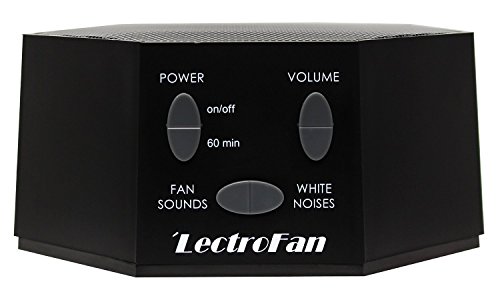 LectroFan - Máquina de ruido blanca y rosa, generador de cancelación de sonido de mejor tamaño de viaje