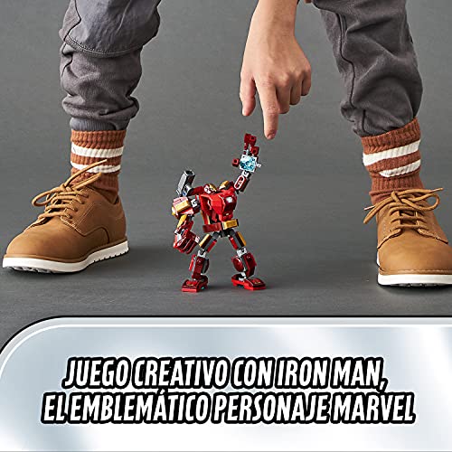 LEGO 76140 Super Heroes Armadura Robótica de Iron Man Juguete de Construcción