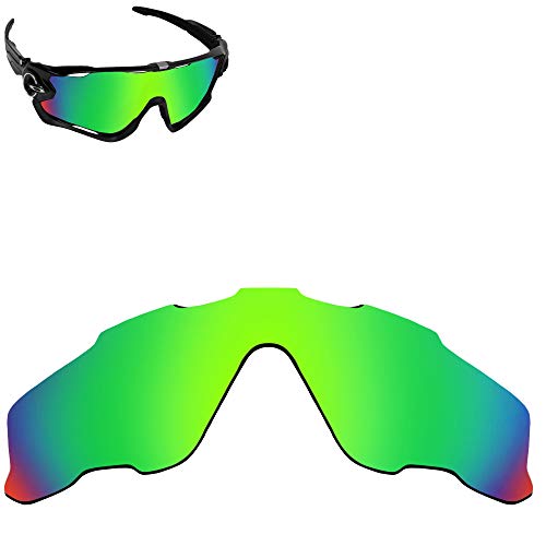 Lentes de repuesto compatibles con OAKLEY JAWBREAKER Verde Mirror