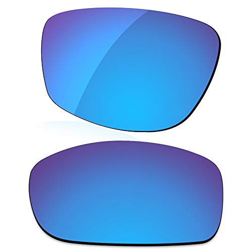 LenzReborn Reemplazo de lente polarizada para Arnette Quick Draw AN4178 Sunglass - Más opciones, Azul Hielo - Espejo polarizado, Talla única