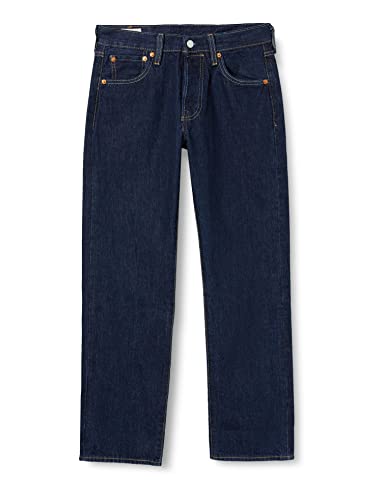 Levi's 501 Original Fit- Vaqueros para hombre, Azul, 33W x 32L