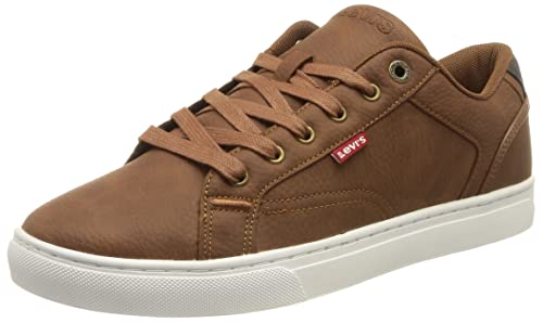 Levi's Corto, Zapatillas Hombre, marrón, 42 EU