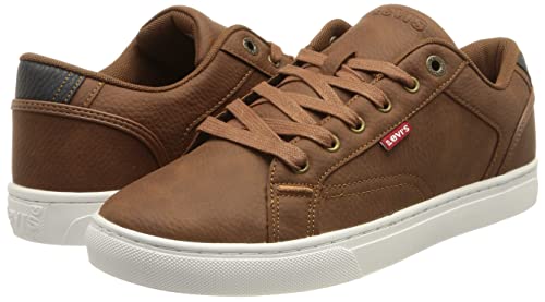 Levi's Corto, Zapatillas Hombre, marrón, 42 EU