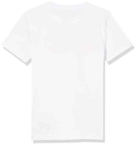 Levi's kids Lvb Short Slv Graphic Te Shirt Camiseta, Blanco, 16 años para Niños