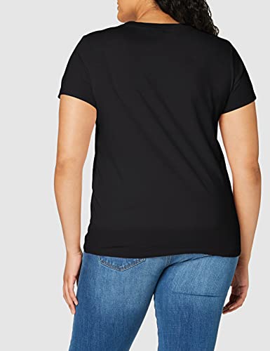 Levi's Perfect tee Camiseta, Caviar, S para Mujer