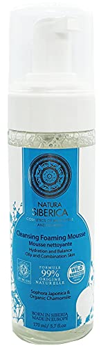 Limpiador Mousse Espumoso - Piel Grasa/Mixta - 170 ml - Natura Siberica