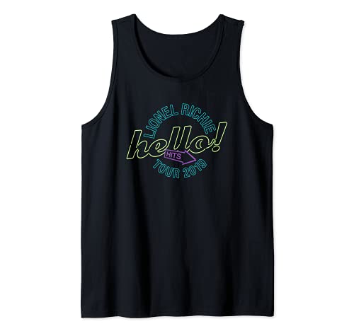 Lionel Richie - Hello Hits 2019 Tour Camiseta sin Mangas