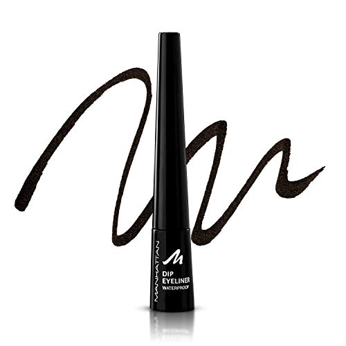 Liquid Eyeliner Dip Por Manhattan Cosmetics Color: Negro 1010N