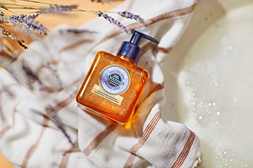 L'OCCITANE - Jabón Líquido Cuerpo Y Manos De Lavanda De Karité - Limpiador Y Calmante - 300 Ml