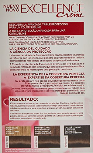 L'Oréal Coloración Excellence Crème Triple Protección 5 Castaño Claro - 200 gr