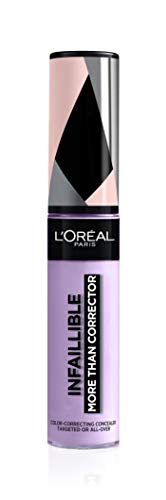 L'Oreal Paris Infalible More Than Concealer Corrector Azul Para Iluminar La Piel Cansada Tono Blue Lavander 002 30 g