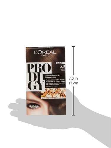 L'Oreal Paris Prodigy Coloración Sin Amoniaco 5.0 Castaño caoba claro Alezan