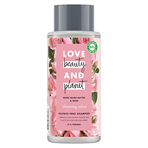 Love Beauty and Planet Blooming Color Champú manteca de muru muru & rosa 400ml