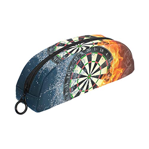 LUNLUMO Cool Darts On Fire Water - Estuche para lápices