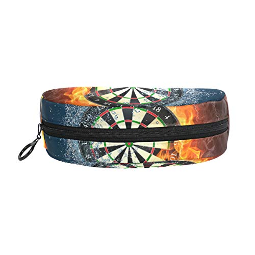 LUNLUMO Cool Darts On Fire Water - Estuche para lápices